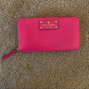 Kate Spade Bright Pink Wallet